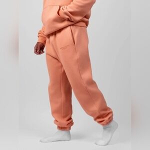 Comfrt Pastel‎ Unisex Sweatpants Size Small In Creamsicle New With Tags
